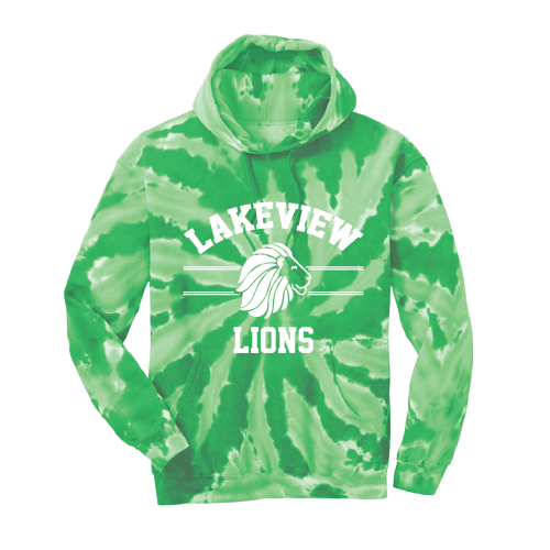 Tie-dye hoodie, original product view 1